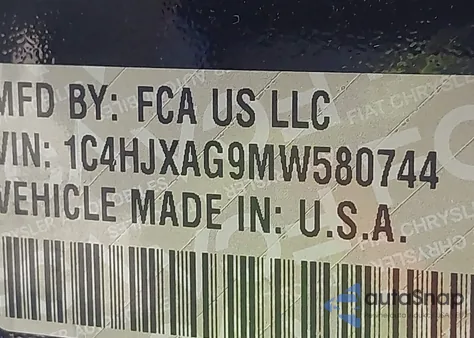 2021 Jeep Wrangler Sport 4X4 from USA, damaged, VIN 1C4HJXAG9MW580744